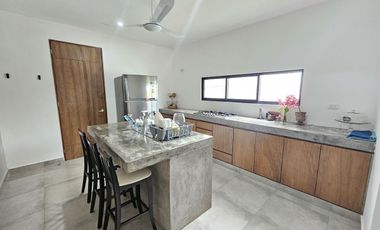 ¡Casa Jícara! En venta al  Norte de Mérida en Conkal
