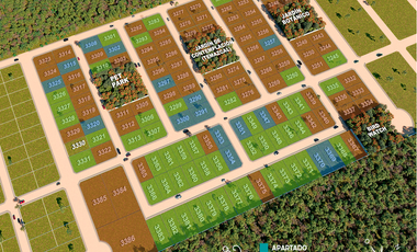 Terreno en Venta en Tótem, Kinchil