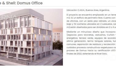 Oficina en Venta y Alquiler | Domus Office, Italia 470, Vicente López | 1.000 m²