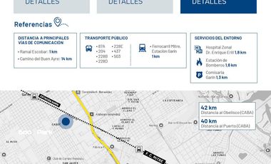 Depósito en Garin