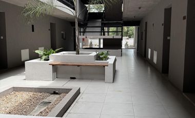 Departamento Monoambiente  en Alquiler  Campus Vista  Pilar PB con patio y parrilla
