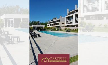 Departamento Monoambiente  en Alquiler  Campus Vista  Pilar PB con patio y parrilla