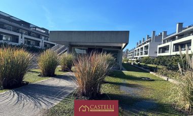 Departamento Monoambiente  en Alquiler  Campus Vista  Pilar PB con patio y parrilla