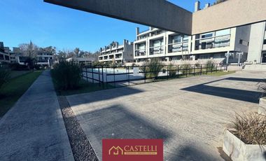 Departamento Monoambiente  en Alquiler  Campus Vista  Pilar PB con patio y parrilla