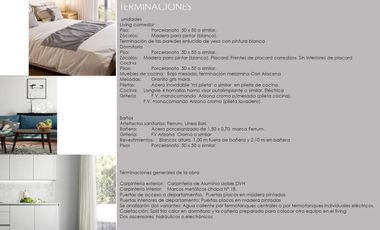 Venta Departamento de Pozo de 2 Ambientes Con cochera OBRA YA COMENZADA