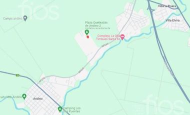VENTA TERRENO EN QUEBRADA DE ANDINO II