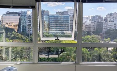 Oficina - Alquiler Av 9 de julio 1000 RECOLETA  140m2 piso entero