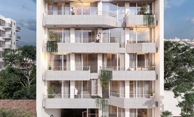 Venta de departamento de 2 amb en construccion. Edificio Bonjo 11. Zona Norte de Mar del Plata