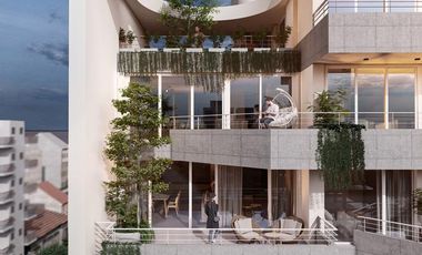 Venta de departamento de 2 amb en construccion. Edificio Bonjo 11. Zona Norte de Mar del Plata