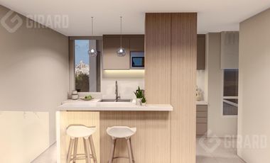 Venta de departamento de 2 amb en construccion. Edificio Bonjo 11. Zona Norte de Mar del Plata