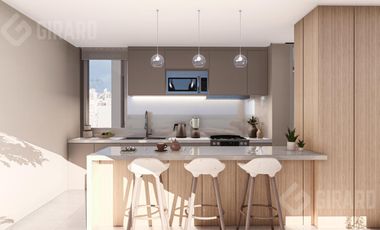 Venta de departamento de 2 amb en construccion. Edificio Bonjo 11. Zona Norte de Mar del Plata
