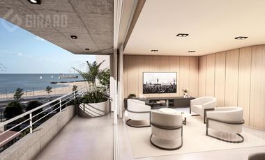 Venta de departamento de 2 amb en construccion. Edificio Bonjo 11. Zona Norte de Mar del Plata