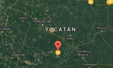 Rancho de 703 hectáreas en Tekax