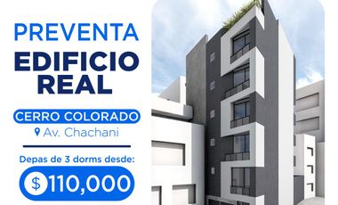 Departamentos en  Preventa Cerro Colorado