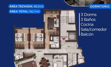 Departamentos en  Preventa Cerro Colorado