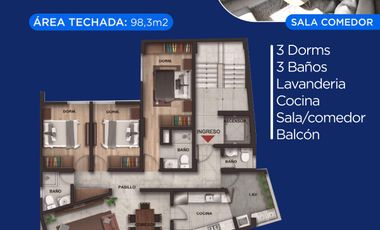 Departamentos en  Preventa Cerro Colorado