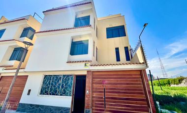 casa en exclusiva residencial de  Cayma  en alquiler