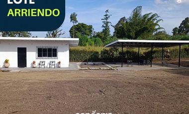Lote en arriendo- Rionegro- Barro Blanco
