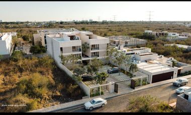 VENTA DEPARTAMENTO MERIDA DOS RECAMARAS EN EL CORAZON DE TEMOZON NORTE