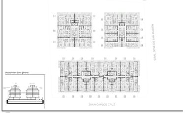 Departamento Triplex 3 Ambientes en Vicente López Río Amplia vista