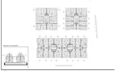 Departamento Triplex 3 Ambientes en Vicente López Río Amplia vista
