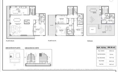 Departamento Triplex 3 Ambientes en Vicente López Río Amplia vista