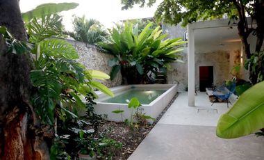 CASA EN RENTA EN EL CENTRO DE MERIDA RESTAURADA BARRIO DE SAN CRISTOBAL