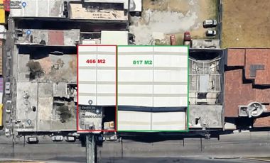 VENTA DE BODEGA SOBRE PASEO TOLLOCAN EN SANTA JUANITA TOLUCA