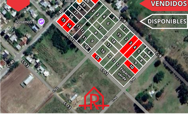 Terrenos en venta (Calles 40, 42, 44 entre 11 y 9)