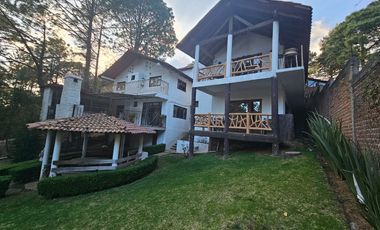 Hermoso conjunto de 2 cabañas duples y una cabaña amplia de 2 plantas en zona centrica de mazamitla jalisco