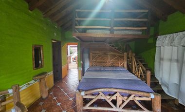 Hermoso conjunto de 2 cabañas duples y una cabaña amplia de 2 plantas en zona centrica de mazamitla jalisco