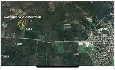 TERRENO ESTRATEGICO  EN VENTA EN MUXUPIP PARA VIVIENDA O USO COMERCIAL MERIDA Y
