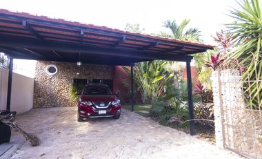 Residencia autosustentable con páneles solares y baterías