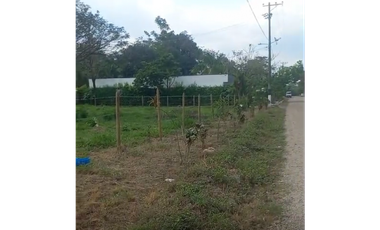 LOTE ESQUINERO EN VENTA, APIAY, VIA PUERTO LOPEZ
