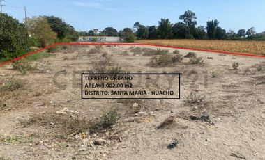 SE VENDE TERRENO EN HUACHO DE 3002 M2