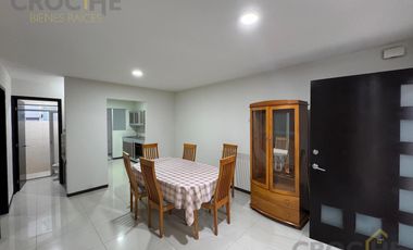 Departamento en renta zona Indeco Animas, Jardines de Bambú
