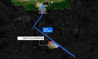 En Renta Nave Industrial de 18,190 m² en Villahermosa, Tabasco (BTS)