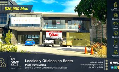 Local Comercial en Renta en Plaza Punto Areka - Zona La Primavera