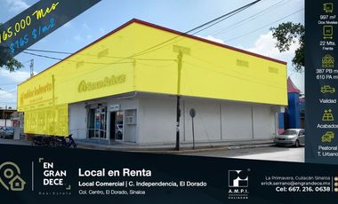 Local Comercial El Dorado Zona Centro