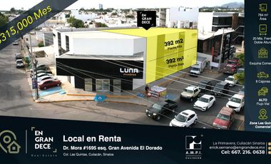 Local Comercial en Renta | Esquina Av. Dr Mora - Col. Las Quintas
