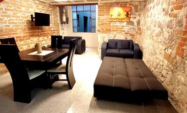Loft amueblado en renta centro de Puebla, Pue.