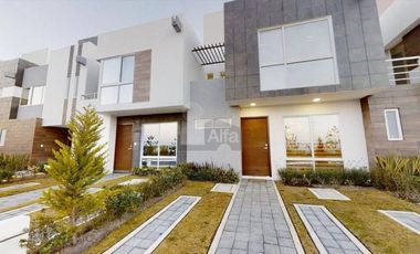 Casa nueva modelo Siena con amenidades en Zinacantepec