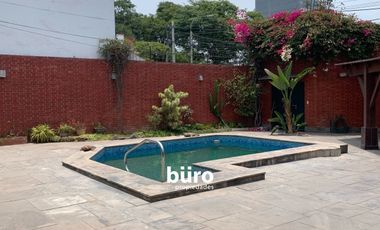 CASA EN ALQUILER EN SAN ISIDRO IDEAL PARA EMBAJADA