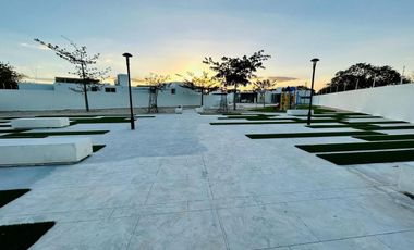 Casa de una planta equipada y amueblada de tres habitaciones y piscina