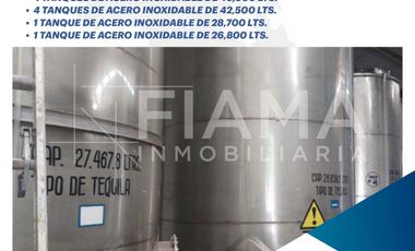 FABRICA TEQUILERA EN VENTA ,JALISCO.