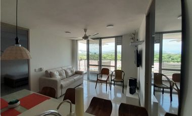 APARTAMENTO AMOBLADO EN ARRIENDO PEÑAZUL LA ALDEA, RICAURTE C/MARCA
