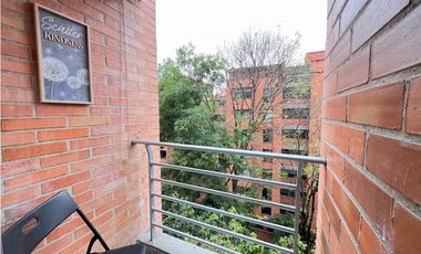 Amoblado Espectacular Apartaestudio Laureles - Medellín.