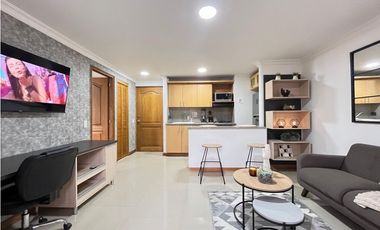 Amoblado Espectacular Apartaestudio Laureles - Medellín.