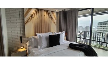 Alquiler de Apartaestudio Amoblado-medellin poblado