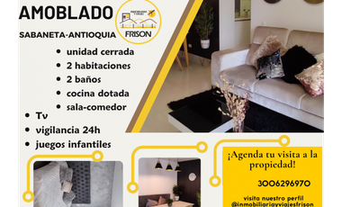 apartamento amoblado en sabaneta-antioquia